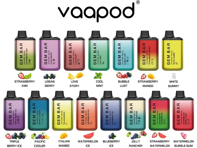VAAPOD GEM BAR 6000 flavor