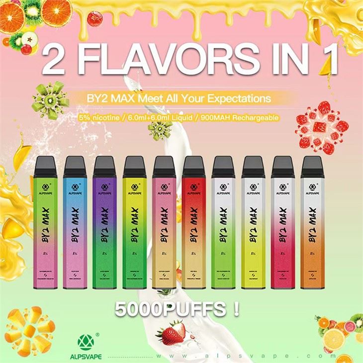 ALPSVAPE BY2 MAX 5000 電子タバコ 使い捨て Vape