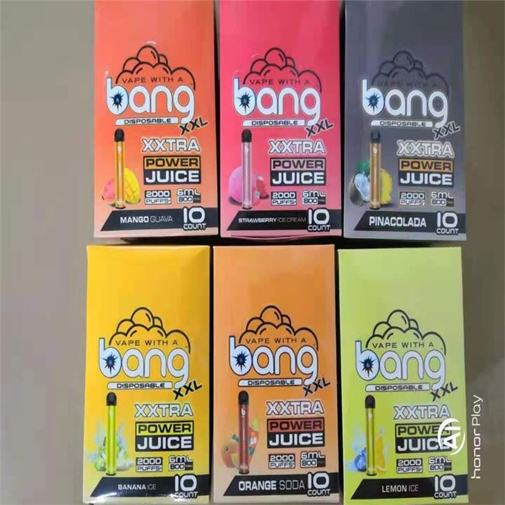 Juulと互換性のあるBang XXL使い捨てアークポッド