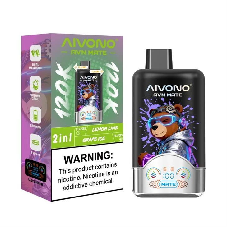AIVONO AVN MATE 2IN1 120K パフ