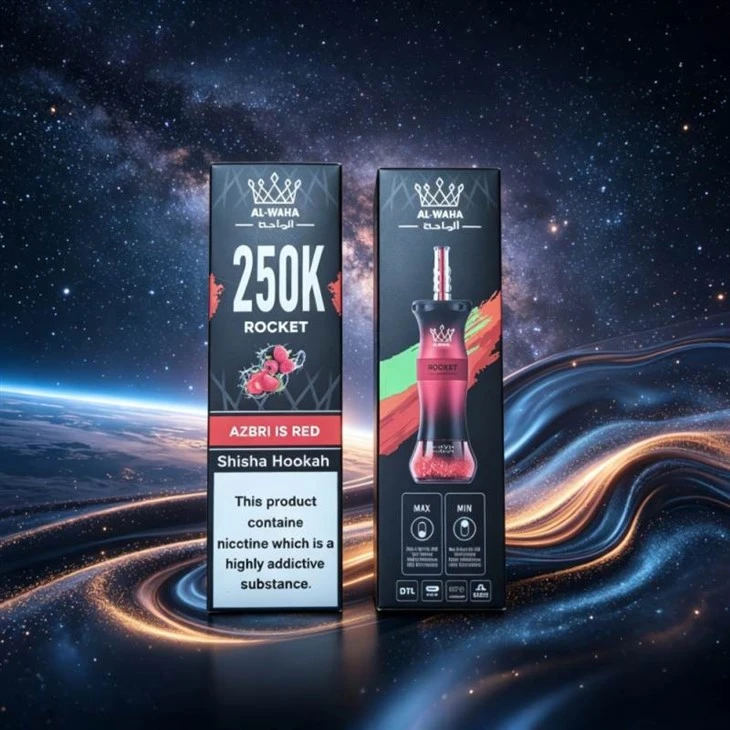 Al Waha Shisha 250K パフ Vape