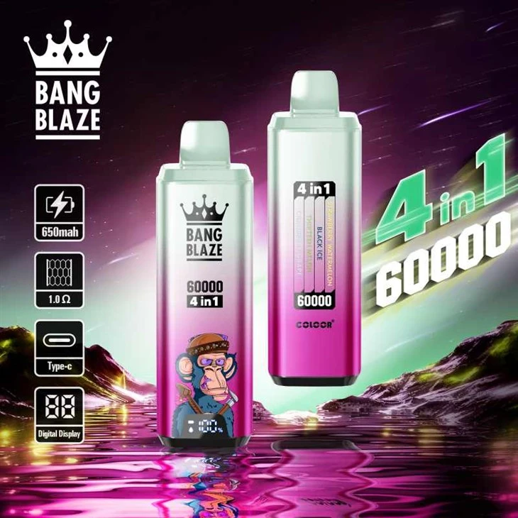 BANG BLAZE 60000 4 1フレーバーの蒸気