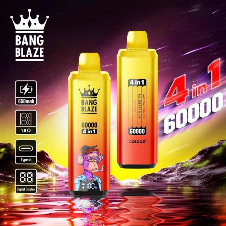 Bang Blaze 60000 4 1つのフレーバー蒸気