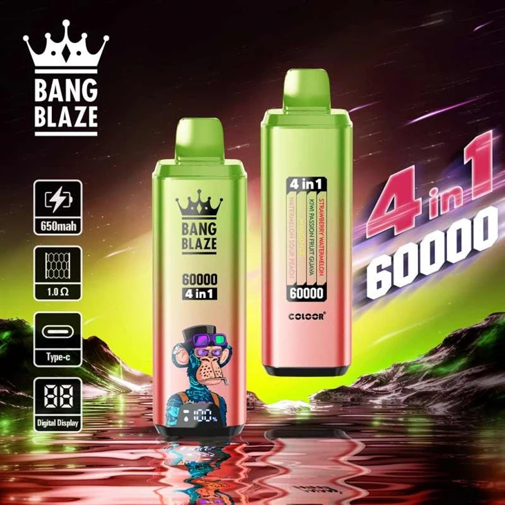 Bang Blaze 60000 Puffs 4 in 1フレーバーベイプ