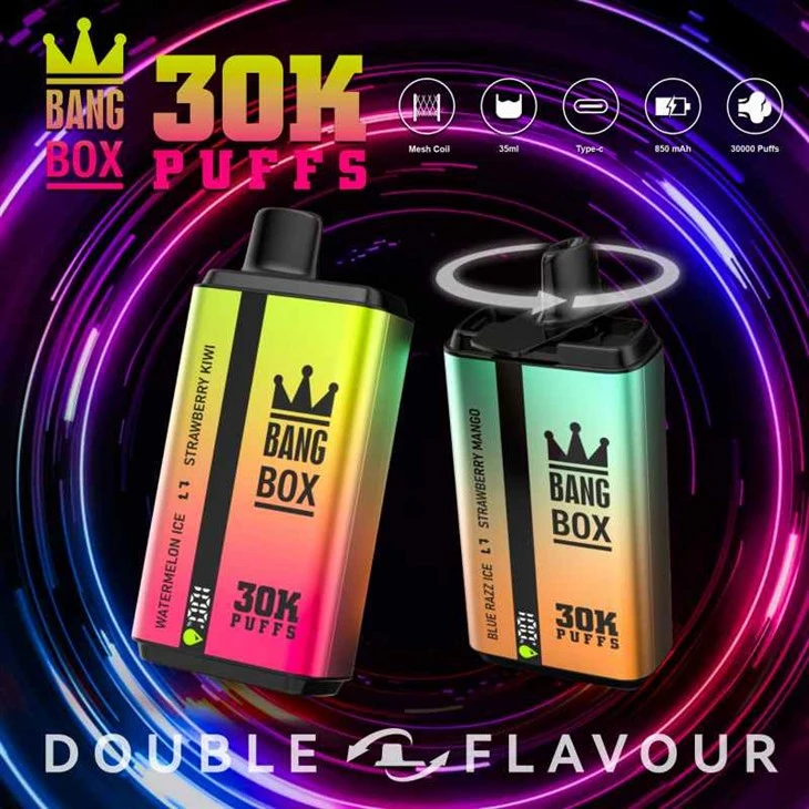 バングBOX 30000 ダブルフレーバー