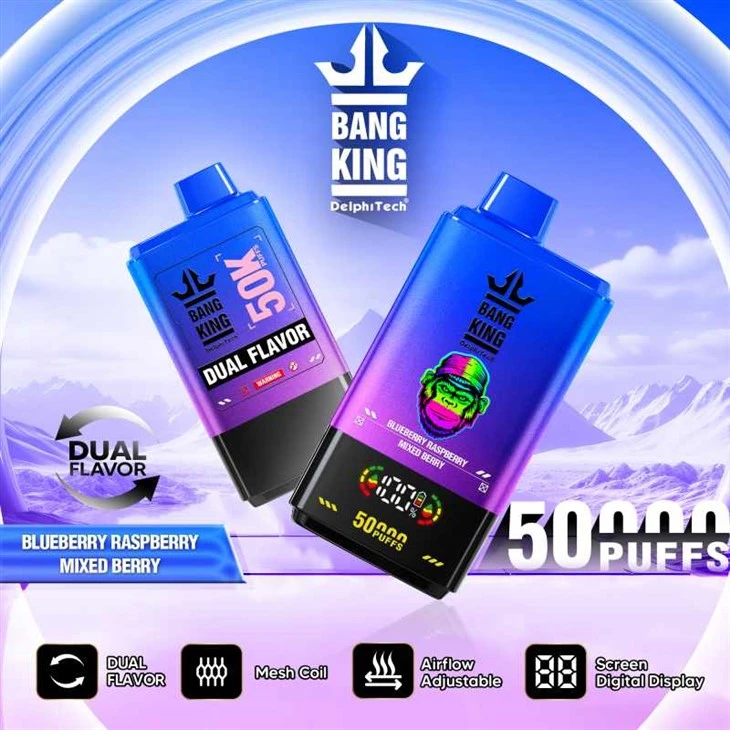Bang King 50000双子デュアルテイストダブルフレーバー