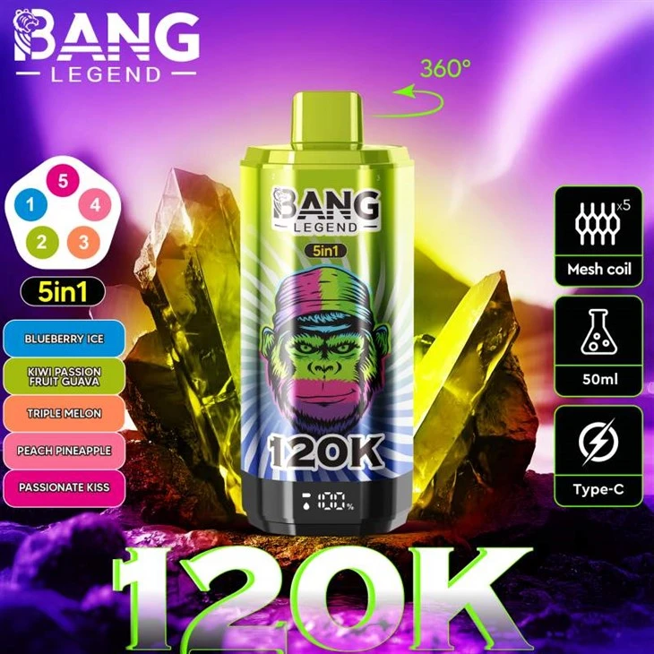 BANG LEGEND 120000 5 in 1