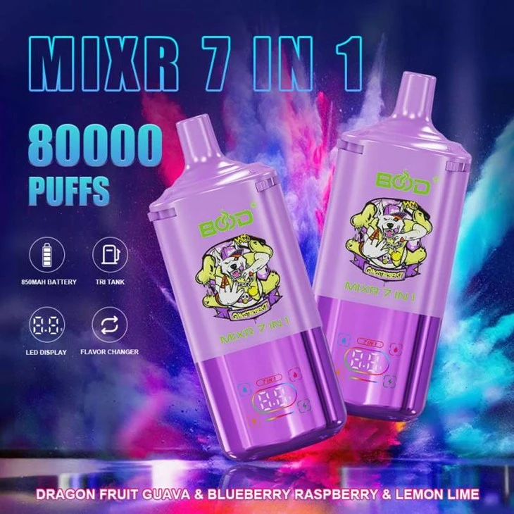 1 80000パフのbood mixr 7