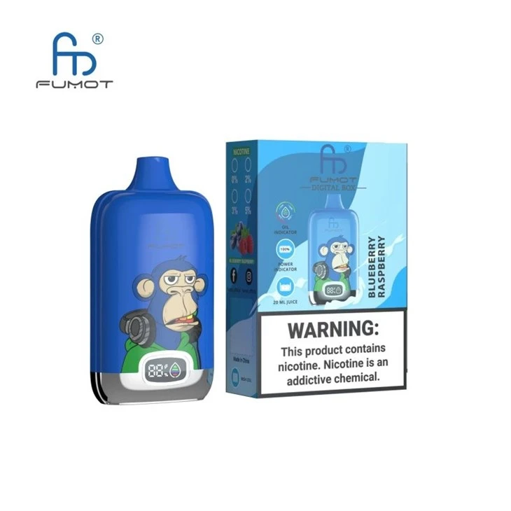 Fumot RandM デジタル ボックス 12000 パフ 使い捨て VAPE