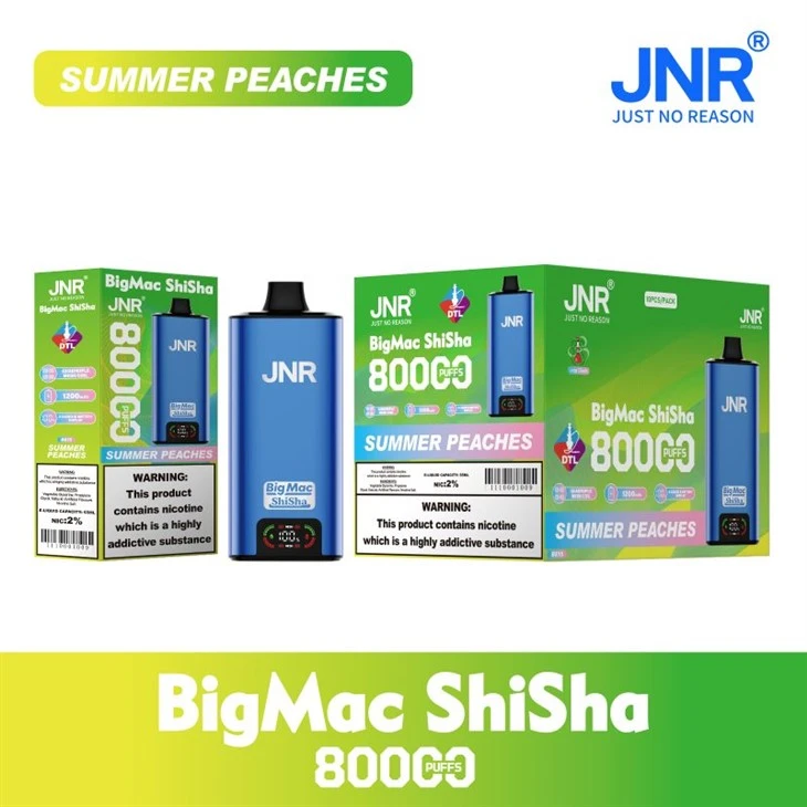 JNR ビッグマック シーシャ 80K PUFFS