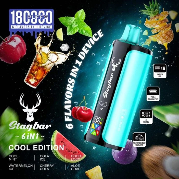Stag bar 6in1 180000 Puffs 9