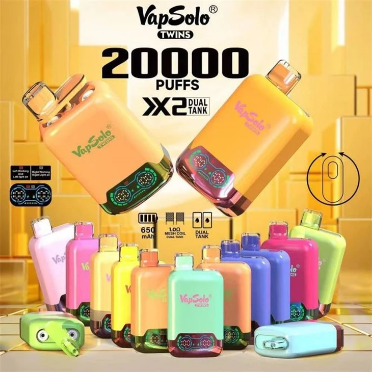 VapSolo ツインズ 20000 パフ ダブルテイスト ベイプ