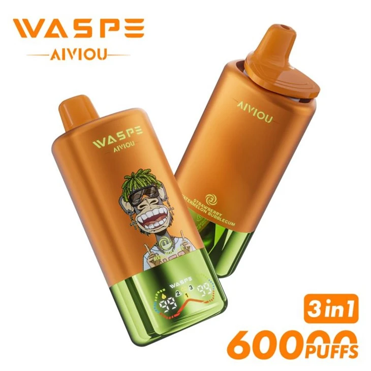 waspe aiviou 60000パフトリプルフレーバーベイプ