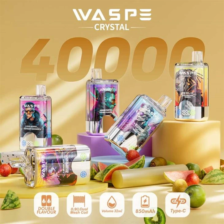 Waspe Crystal 40000パフ